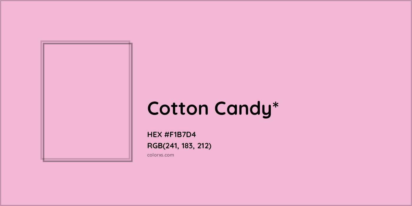 HEX #F1B7D4 Color Name, Color Code, Palettes, Similar Paints, Images