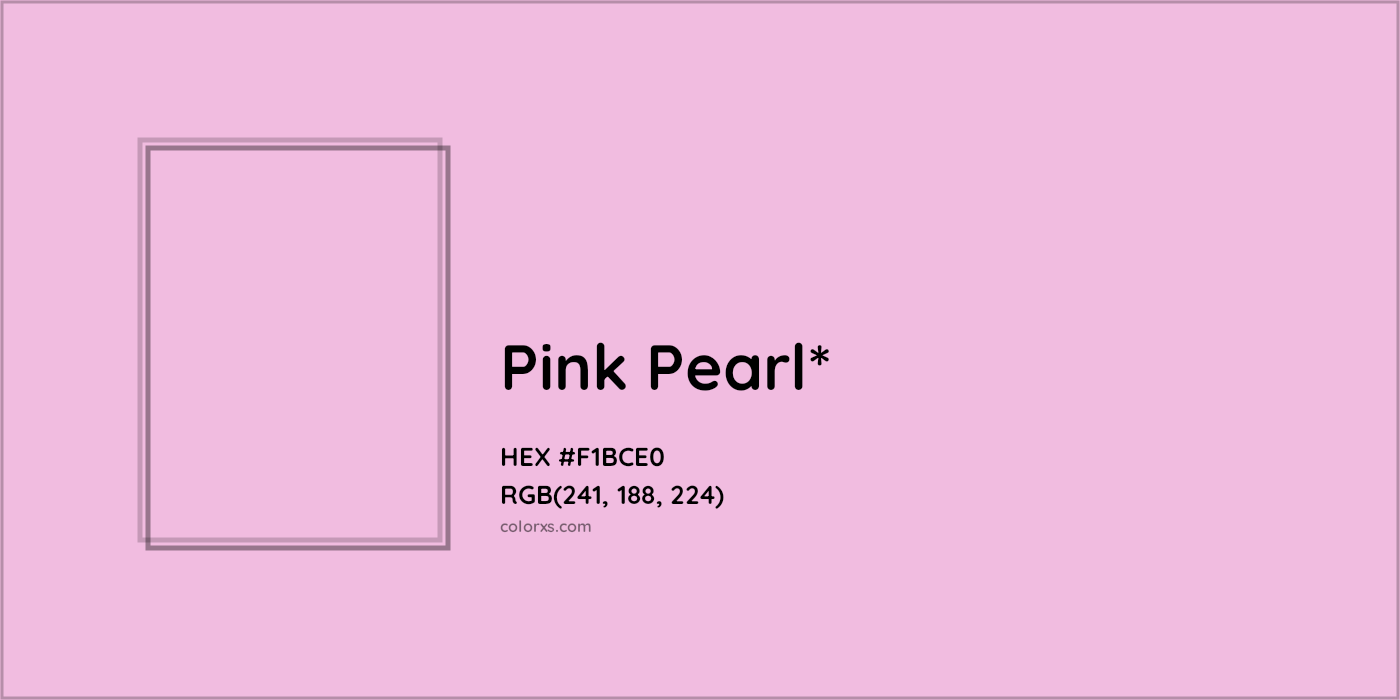 HEX #F1BCE0 Color Name, Color Code, Palettes, Similar Paints, Images