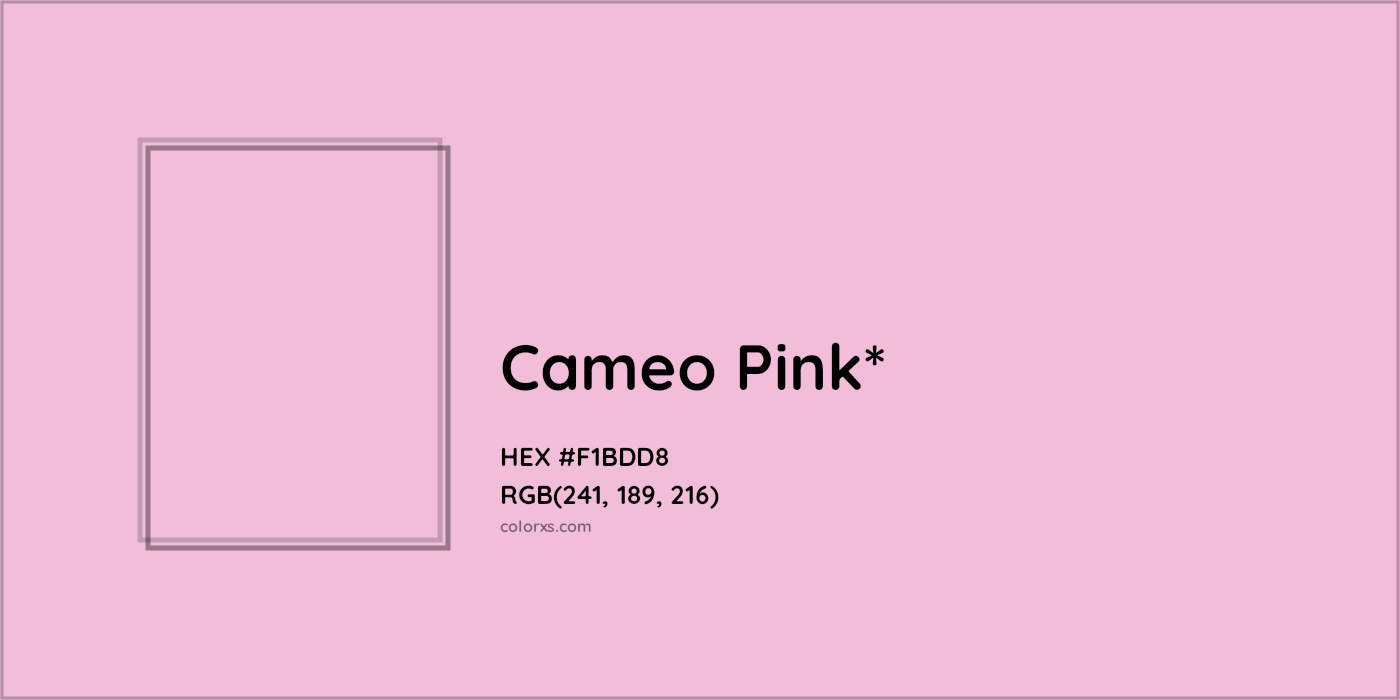 HEX #F1BDD8 Color Name, Color Code, Palettes, Similar Paints, Images