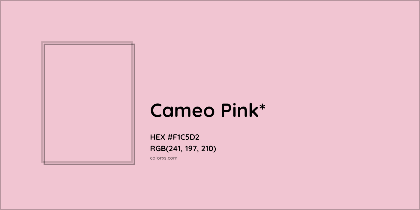 HEX #F1C5D2 Color Name, Color Code, Palettes, Similar Paints, Images