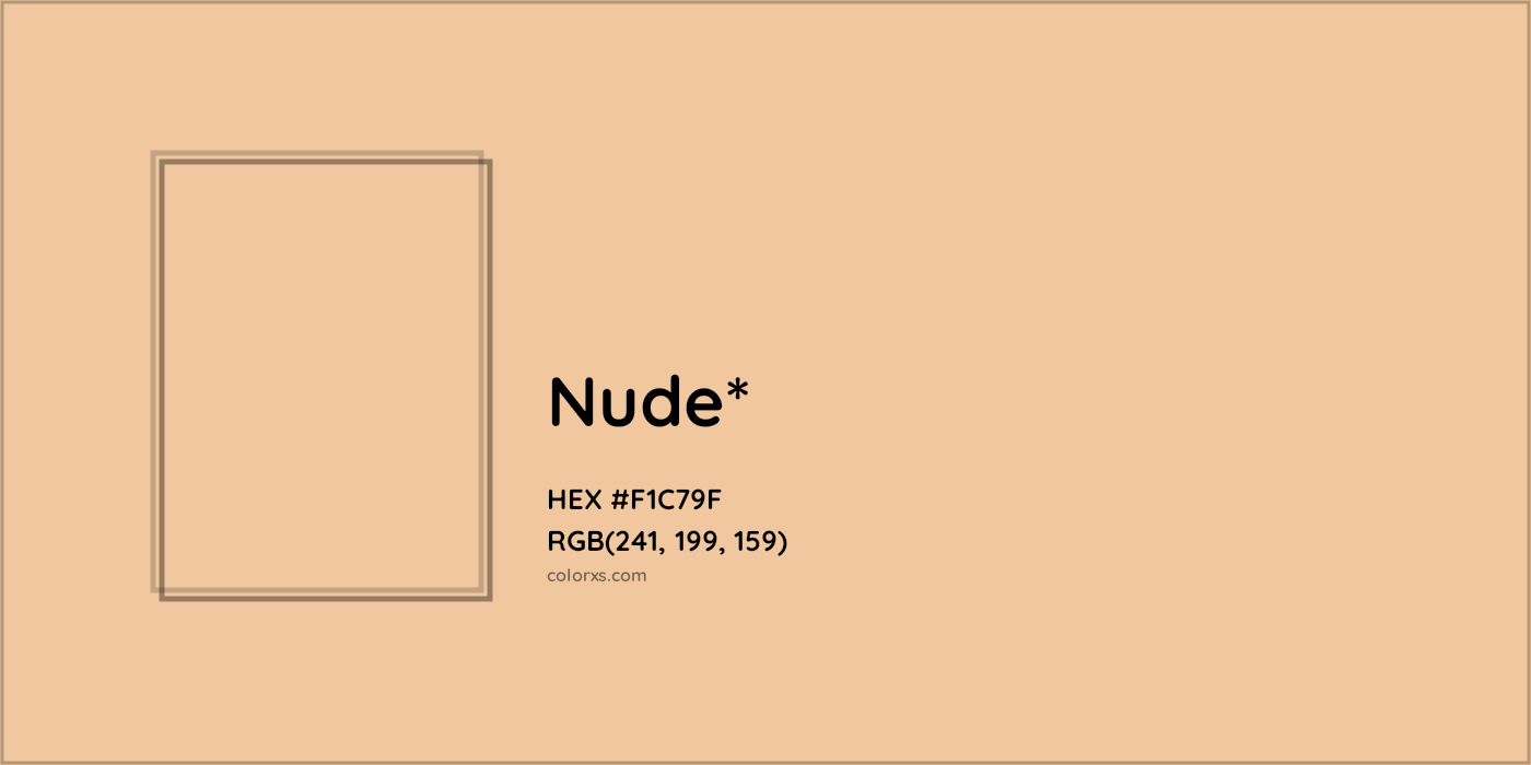 HEX #F1C79F Color Name, Color Code, Palettes, Similar Paints, Images