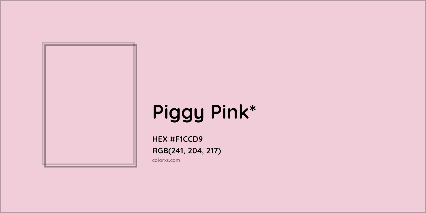 HEX #F1CCD9 Color Name, Color Code, Palettes, Similar Paints, Images
