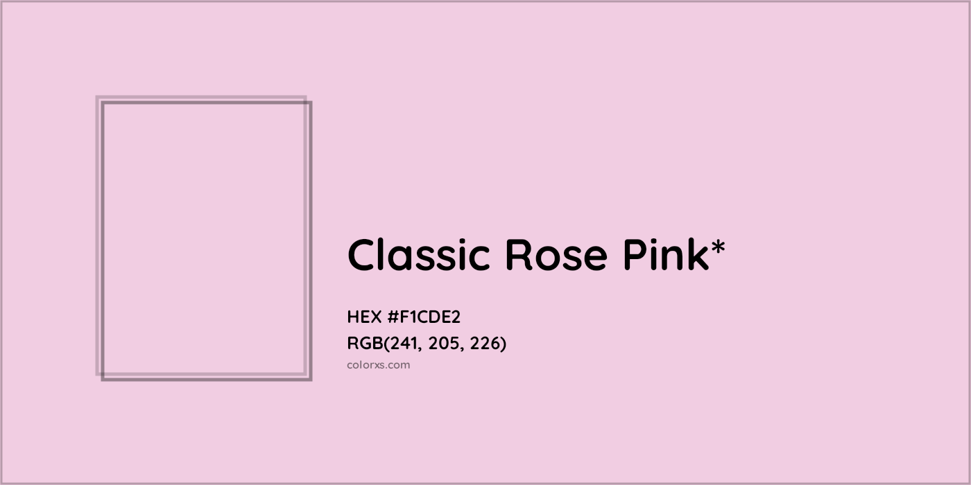 HEX #F1CDE2 Color Name, Color Code, Palettes, Similar Paints, Images