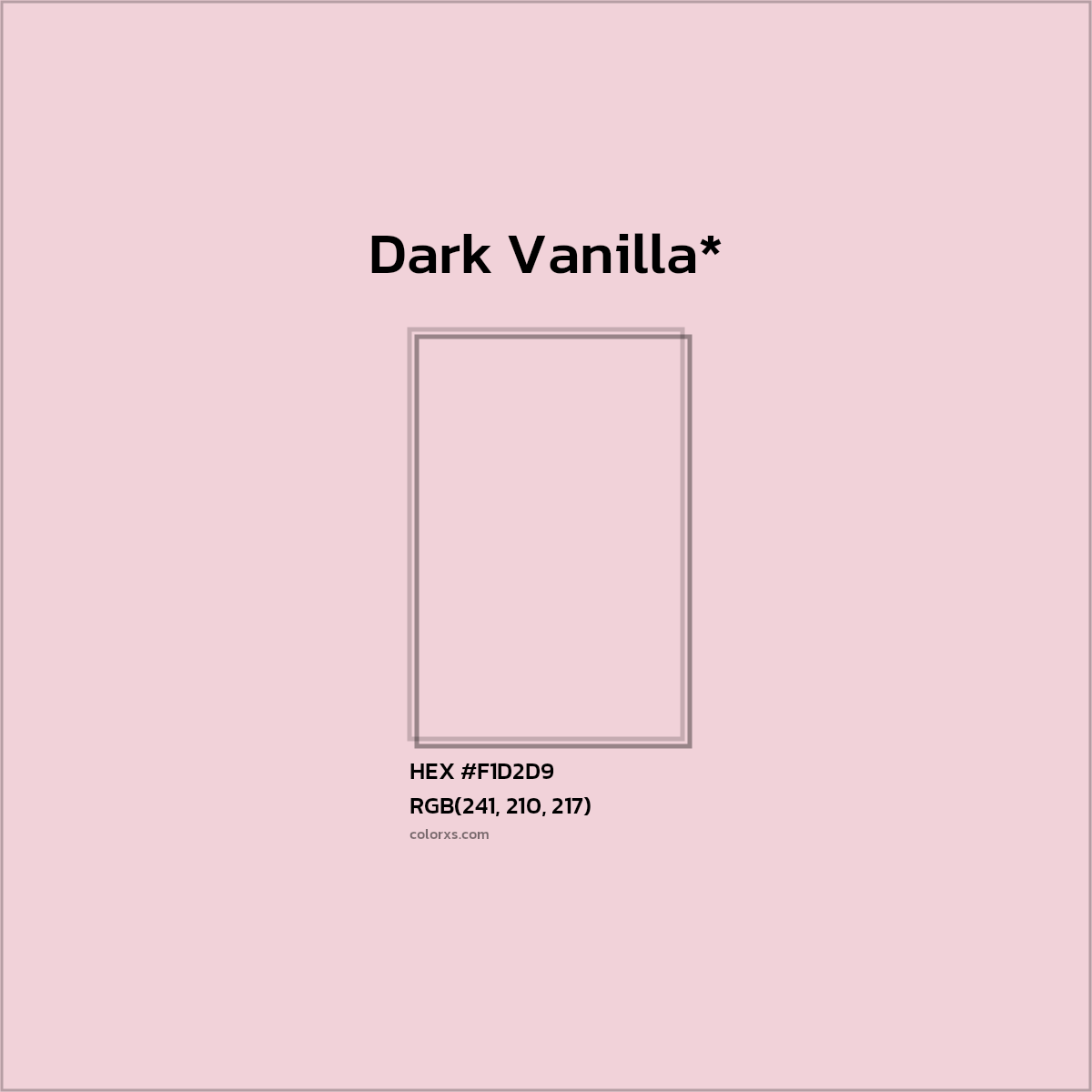 HEX #F1D2D9 Color Name, Color Code, Palettes, Similar Paints, Images