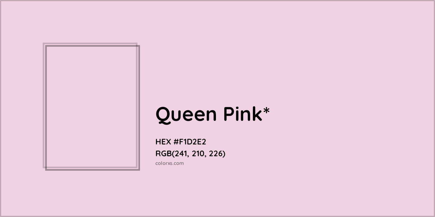 HEX #F1D2E2 Color Name, Color Code, Palettes, Similar Paints, Images