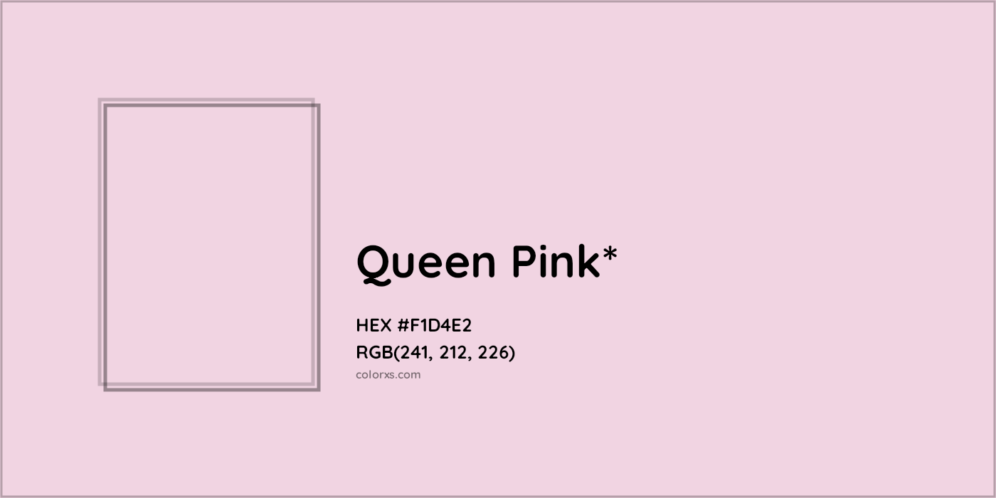 HEX #F1D4E2 Color Name, Color Code, Palettes, Similar Paints, Images
