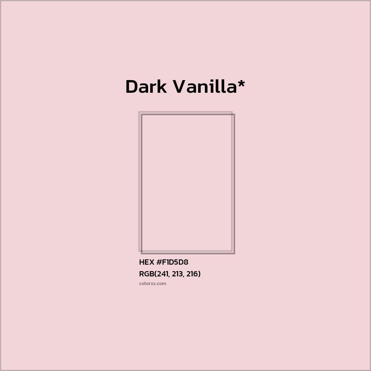 HEX #F1D5D8 Color Name, Color Code, Palettes, Similar Paints, Images