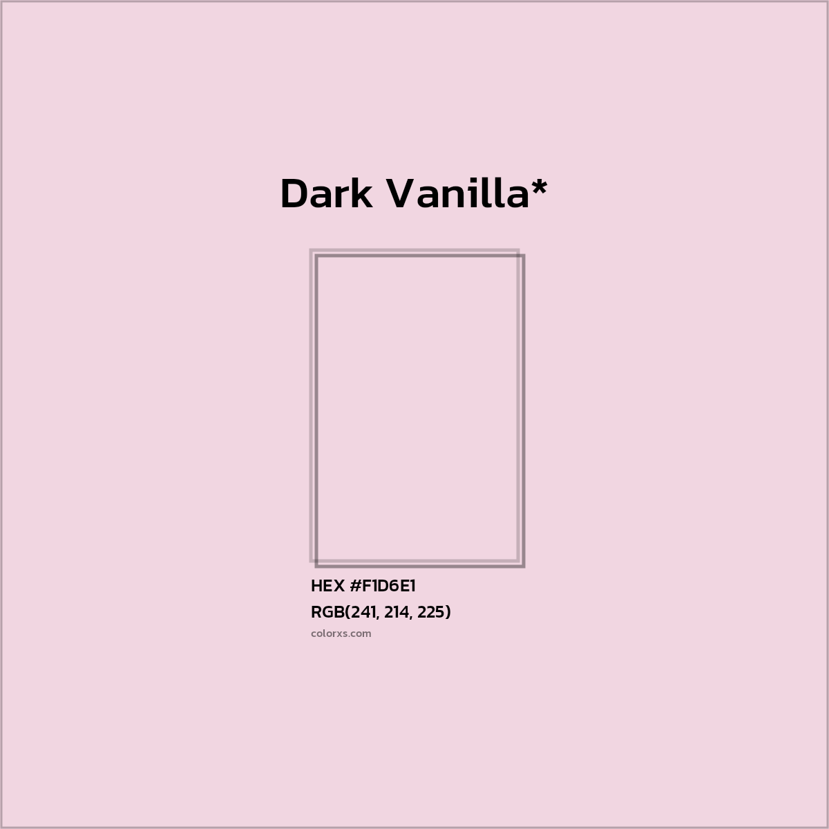 HEX #F1D6E1 Color Name, Color Code, Palettes, Similar Paints, Images