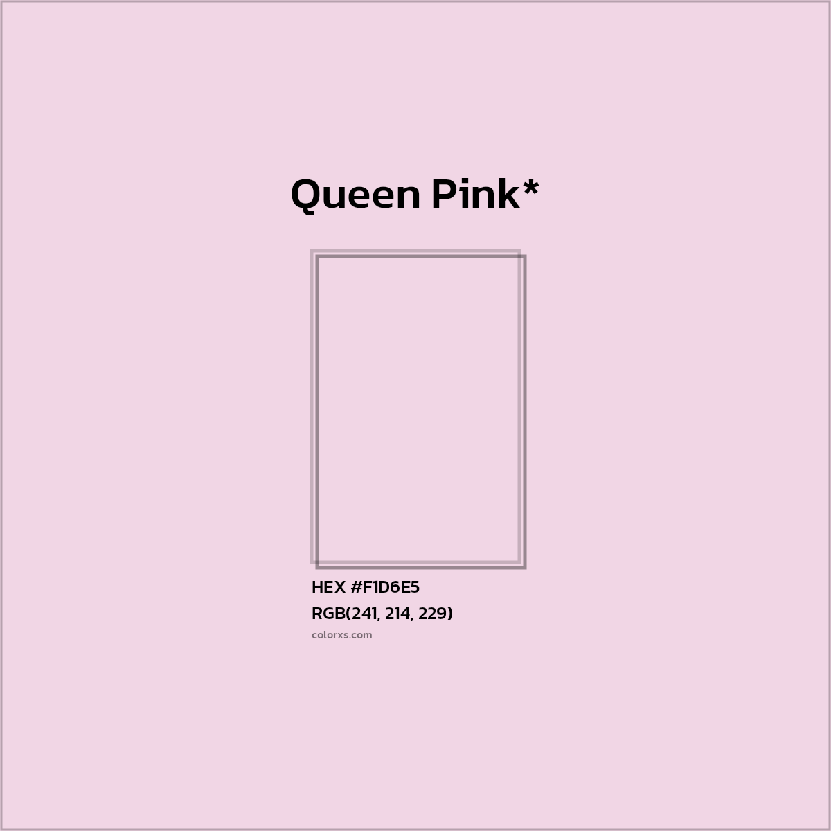 HEX #F1D6E5 Color Name, Color Code, Palettes, Similar Paints, Images