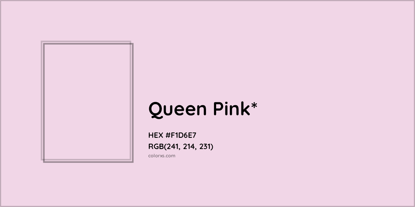 HEX #F1D6E7 Color Name, Color Code, Palettes, Similar Paints, Images