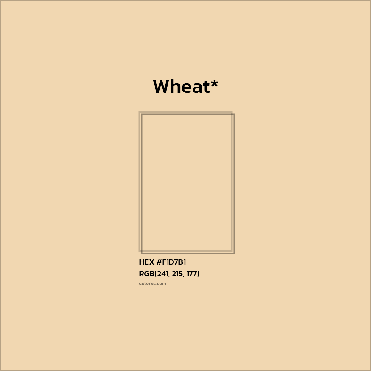 HEX #F1D7B1 Color Name, Color Code, Palettes, Similar Paints, Images