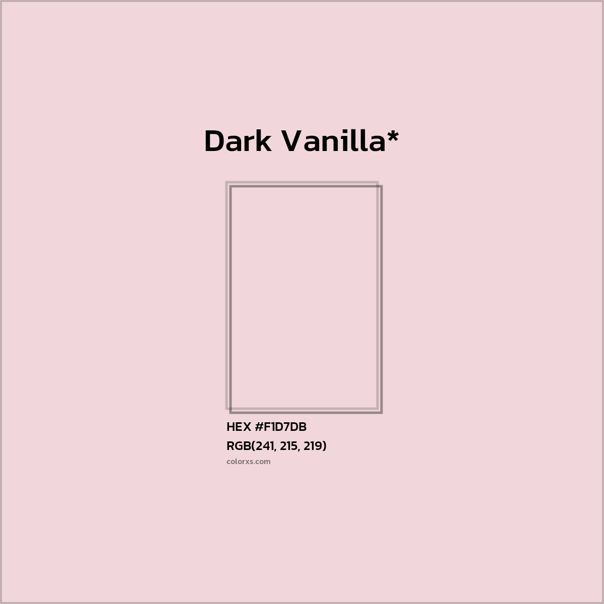 HEX #F1D7DB Color Name, Color Code, Palettes, Similar Paints, Images