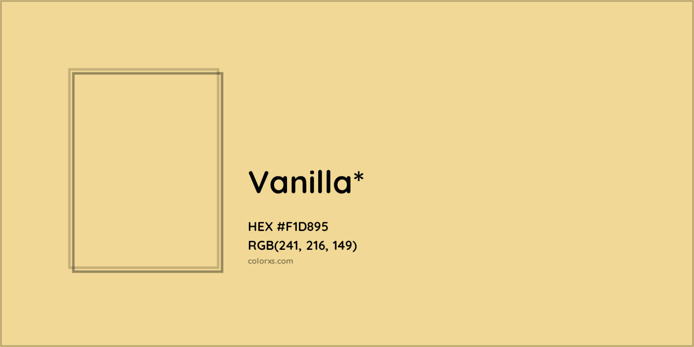 HEX #F1D895 Color Name, Color Code, Palettes, Similar Paints, Images