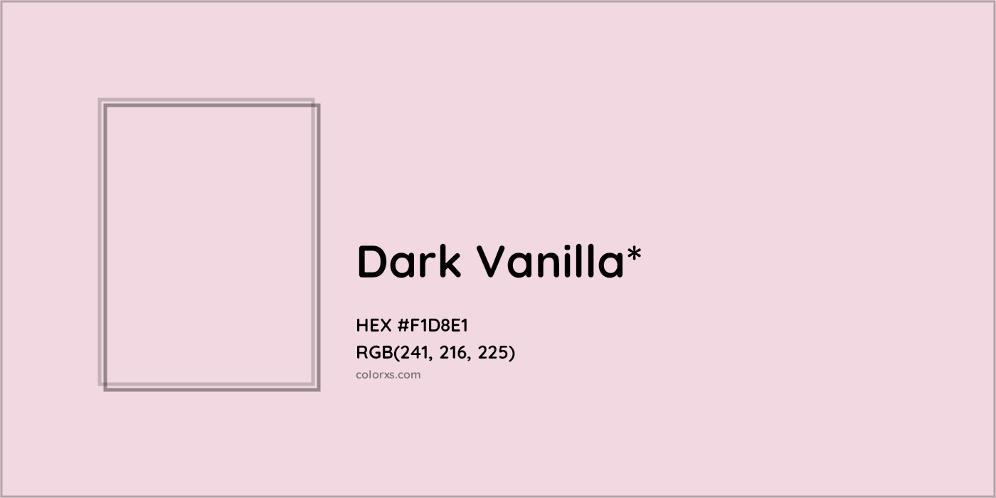 HEX #F1D8E1 Color Name, Color Code, Palettes, Similar Paints, Images