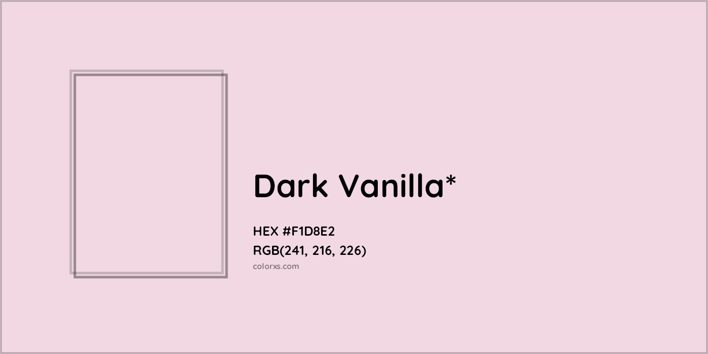 HEX #F1D8E2 Color Name, Color Code, Palettes, Similar Paints, Images
