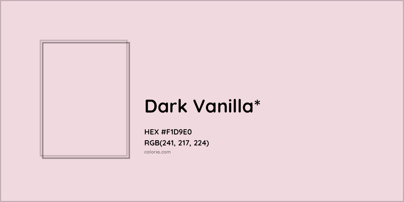 HEX #F1D9E0 Color Name, Color Code, Palettes, Similar Paints, Images