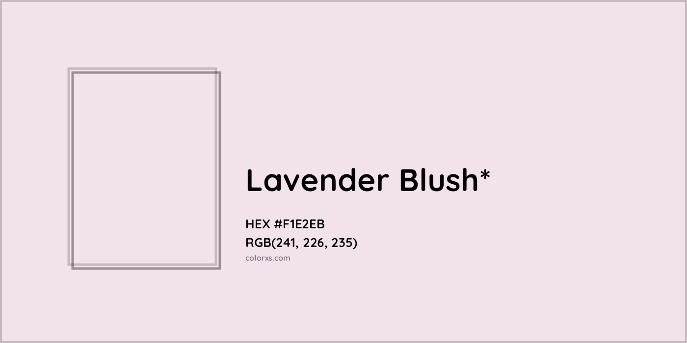 HEX #F1E2EB Color Name, Color Code, Palettes, Similar Paints, Images
