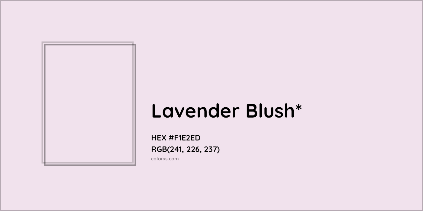 HEX #F1E2ED Color Name, Color Code, Palettes, Similar Paints, Images