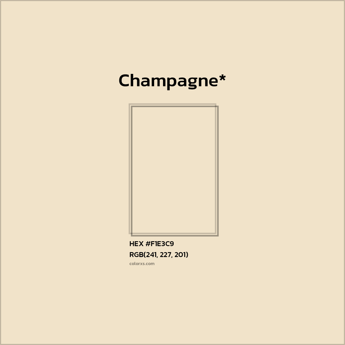 HEX #F1E3C9 Color Name, Color Code, Palettes, Similar Paints, Images