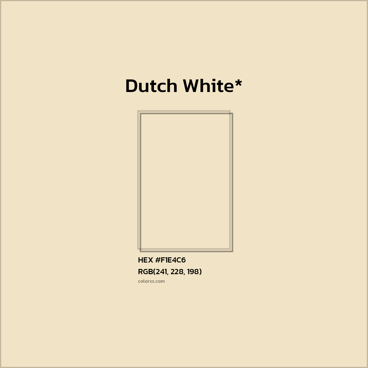 HEX #F1E4C6 Color Name, Color Code, Palettes, Similar Paints, Images