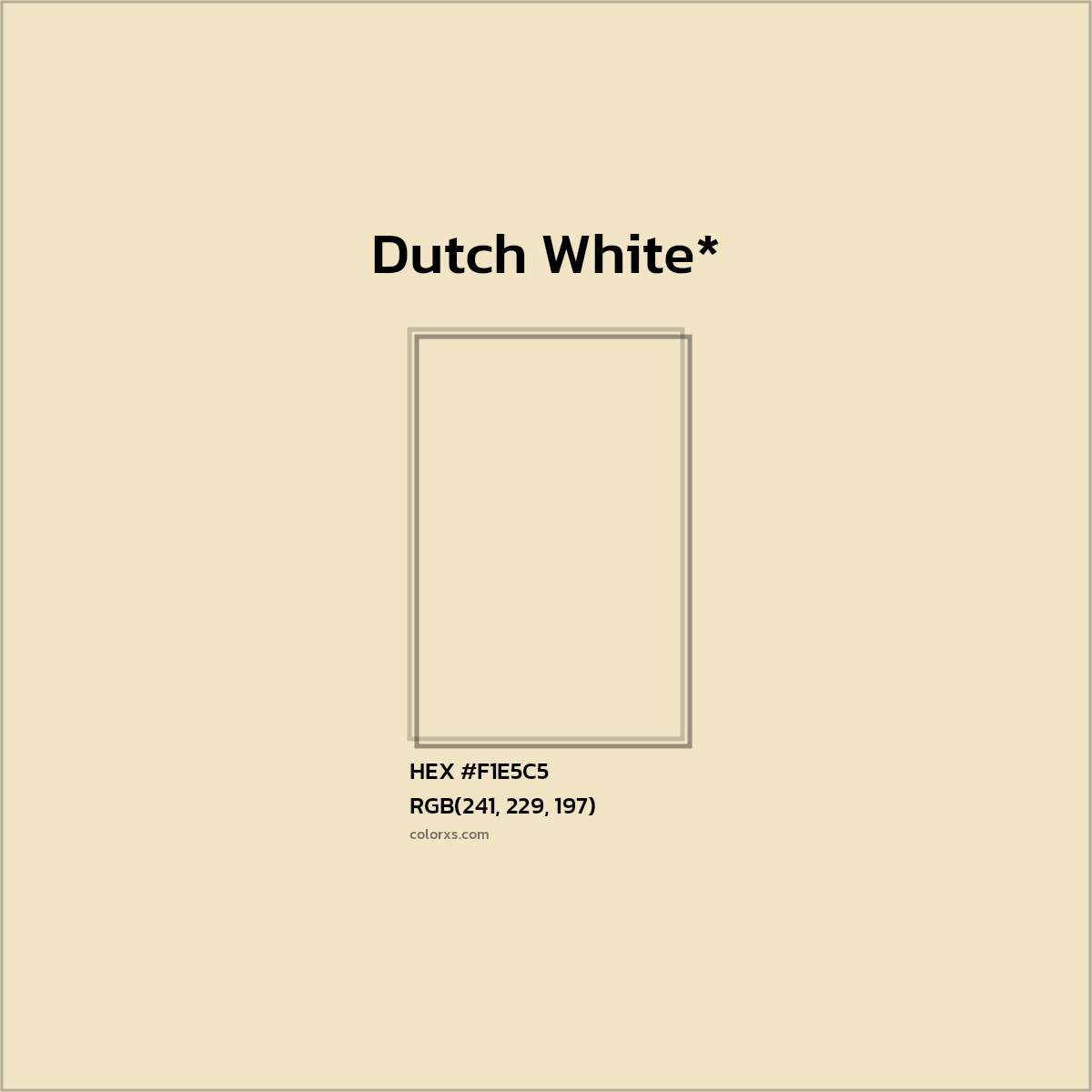 HEX #F1E5C5 Color Name, Color Code, Palettes, Similar Paints, Images