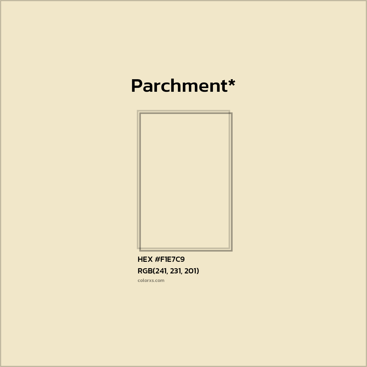 HEX #F1E7C9 Color Name, Color Code, Palettes, Similar Paints, Images