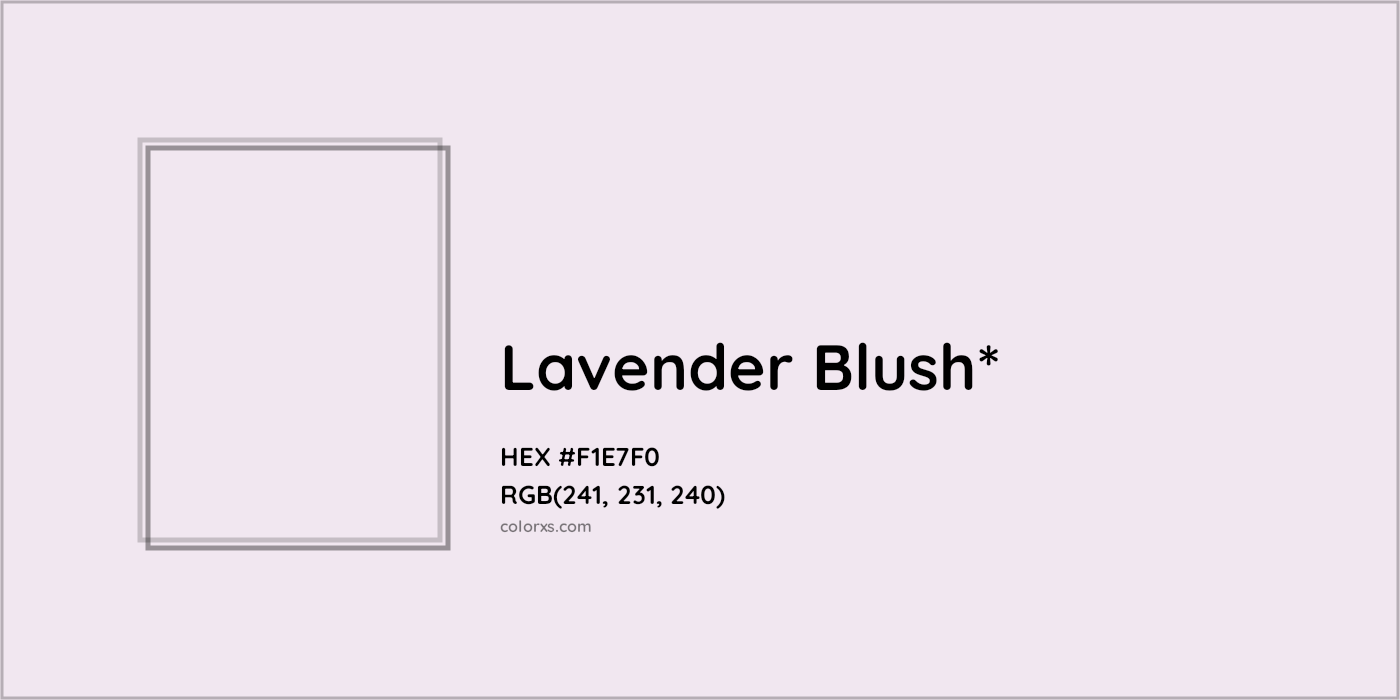 HEX #F1E7F0 Color Name, Color Code, Palettes, Similar Paints, Images