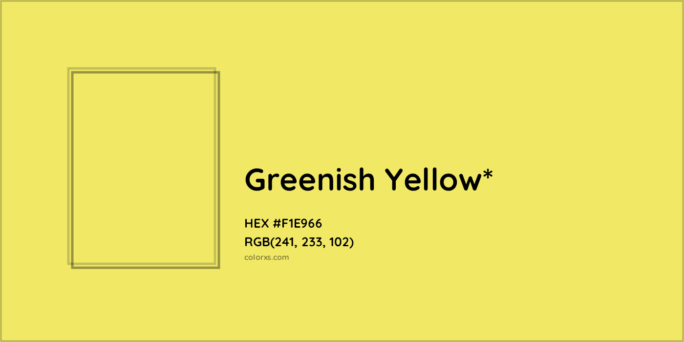 HEX #F1E966 Color Name, Color Code, Palettes, Similar Paints, Images