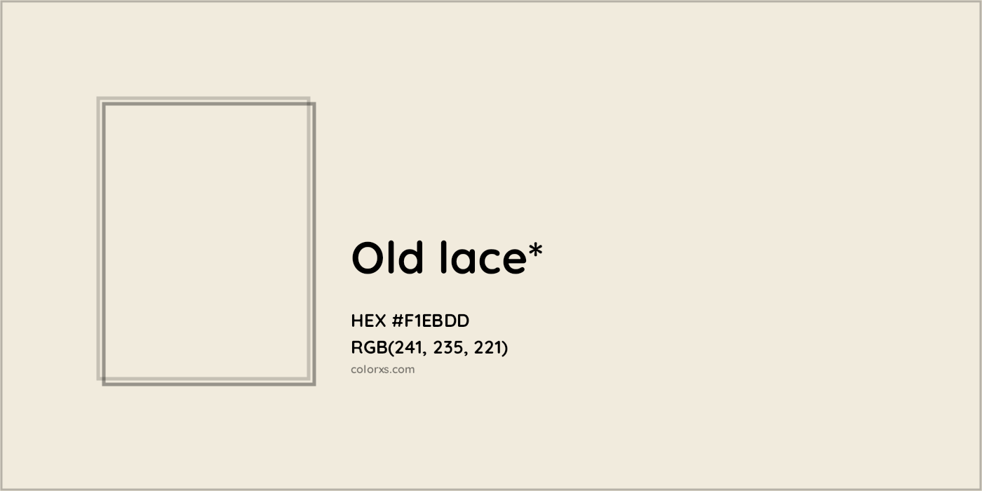 HEX #F1EBDD Color Name, Color Code, Palettes, Similar Paints, Images