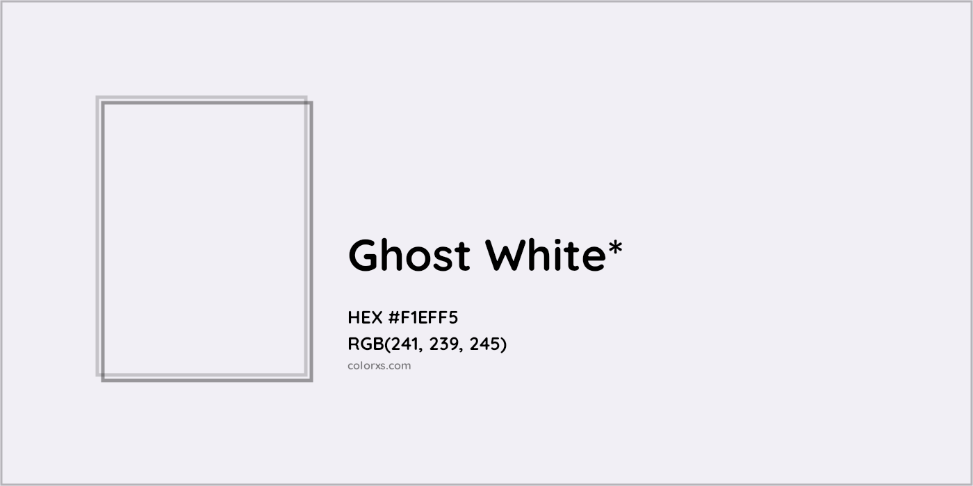 HEX #F1EFF5 Color Name, Color Code, Palettes, Similar Paints, Images