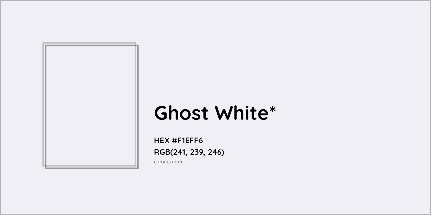 HEX #F1EFF6 Color Name, Color Code, Palettes, Similar Paints, Images