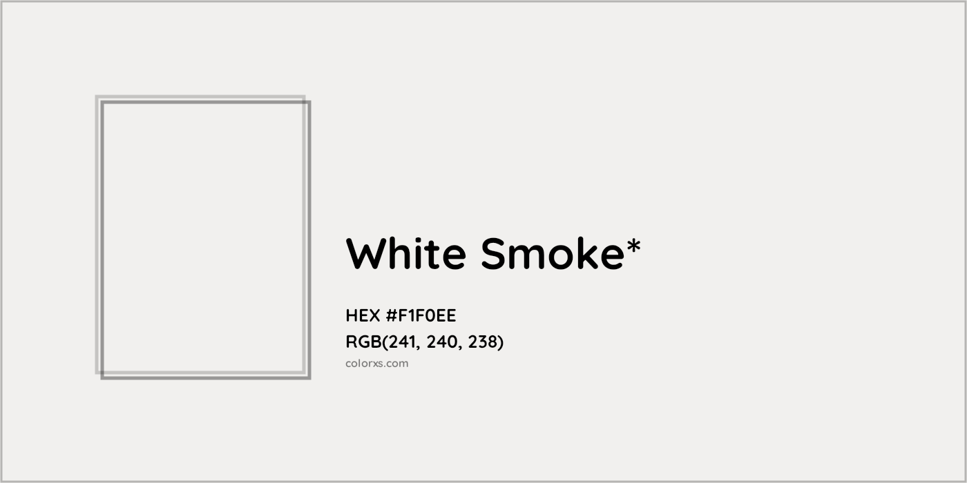 HEX #F1F0EE Color Name, Color Code, Palettes, Similar Paints, Images
