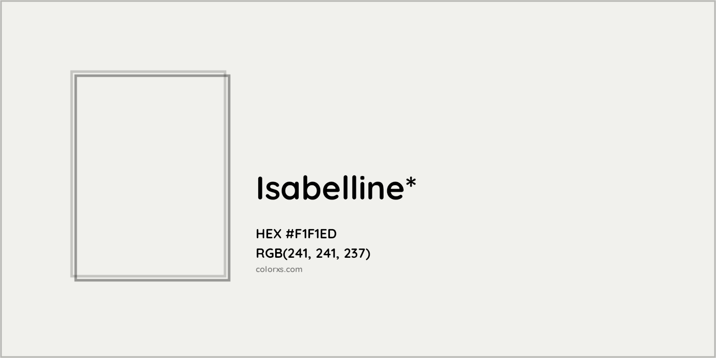 HEX #F1F1ED Color Name, Color Code, Palettes, Similar Paints, Images