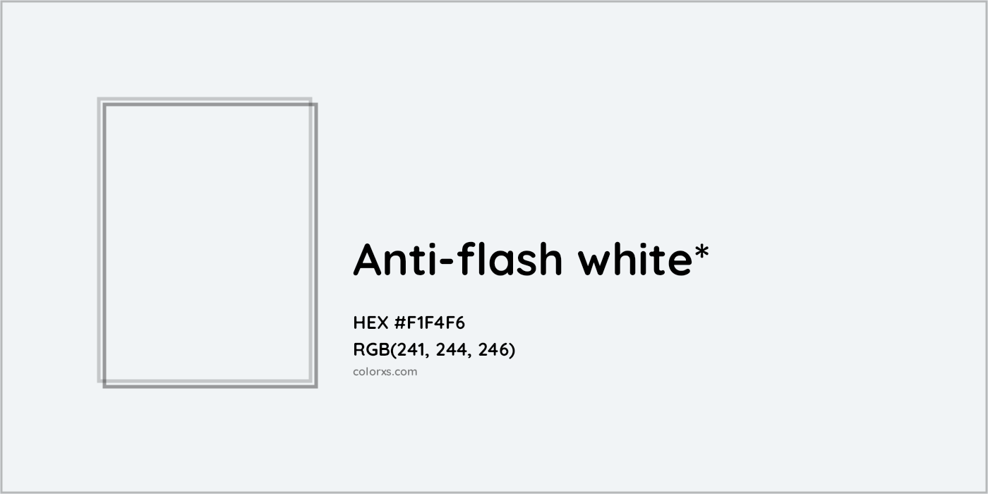 HEX #F1F4F6 Color Name, Color Code, Palettes, Similar Paints, Images