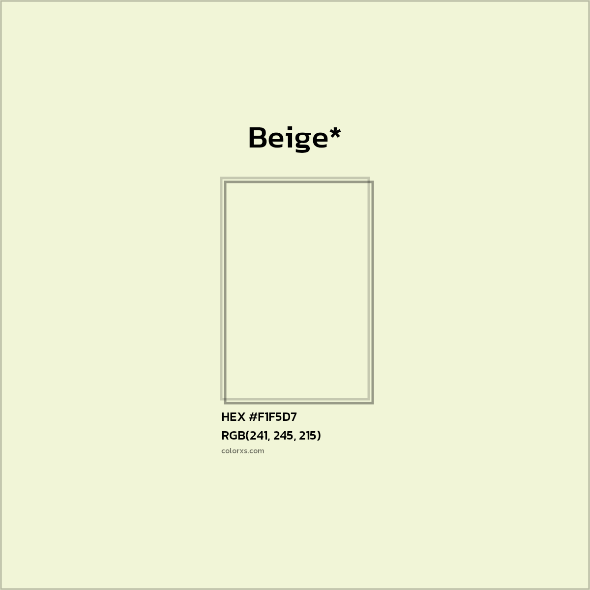 HEX #F1F5D7 Color Name, Color Code, Palettes, Similar Paints, Images