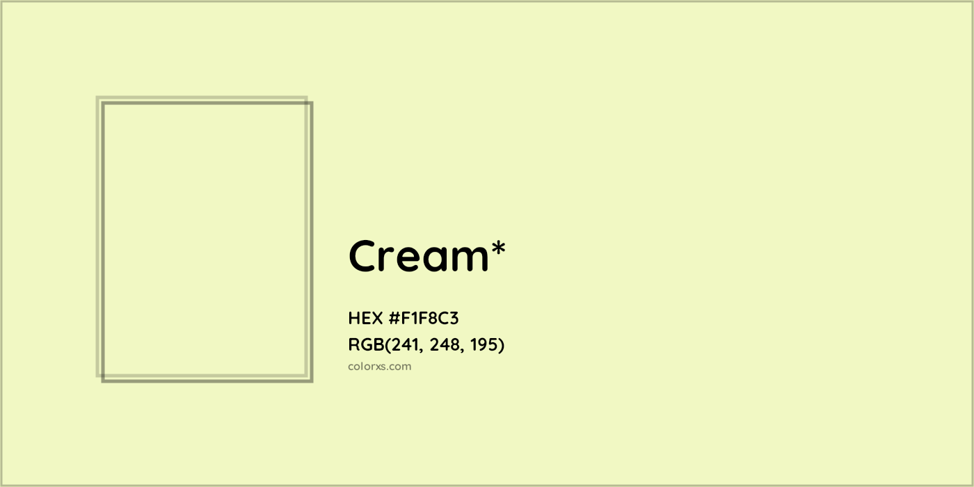 HEX #F1F8C3 Color Name, Color Code, Palettes, Similar Paints, Images