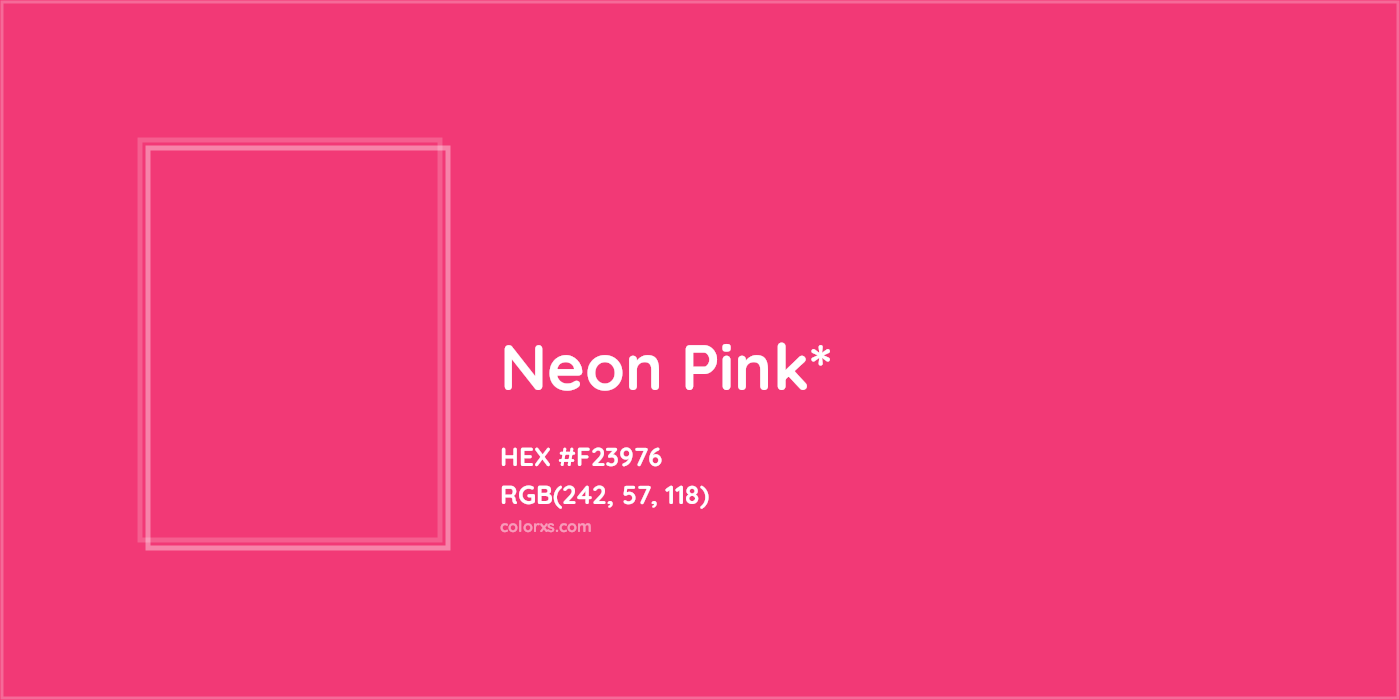 HEX #F23976 Color Name, Color Code, Palettes, Similar Paints, Images