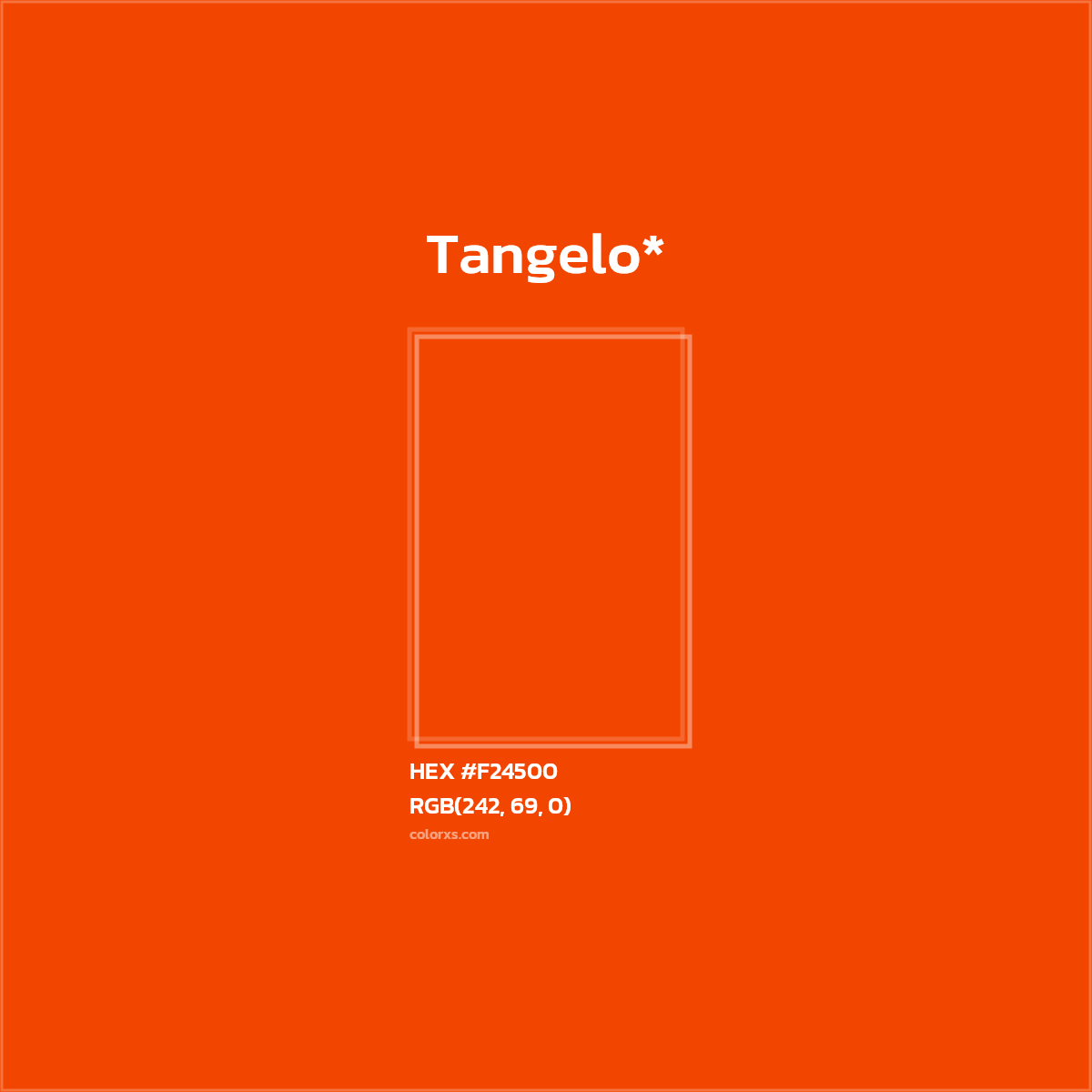 HEX #F24500 Color Name, Color Code, Palettes, Similar Paints, Images