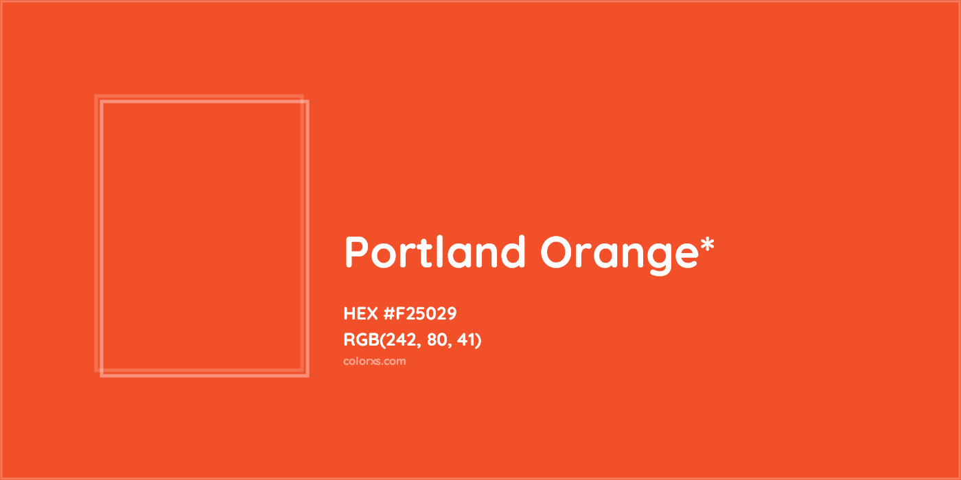 HEX #F25029 Color Name, Color Code, Palettes, Similar Paints, Images