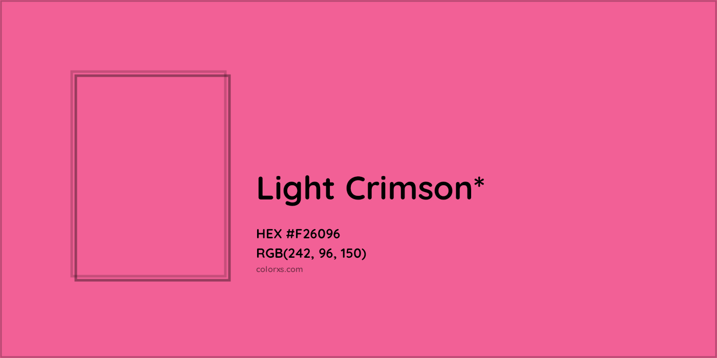 HEX #F26096 Color Name, Color Code, Palettes, Similar Paints, Images