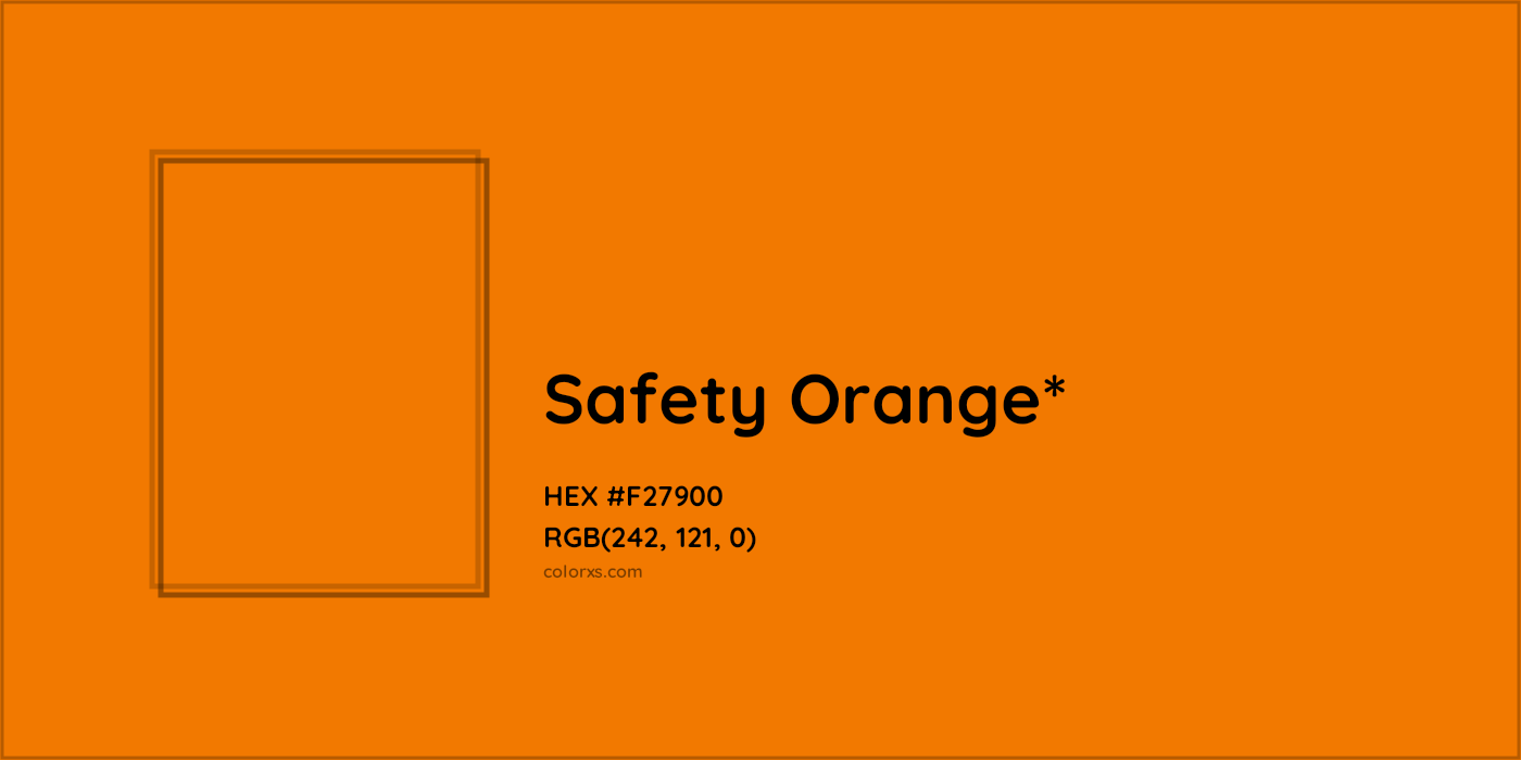 HEX #F27900 Color Name, Color Code, Palettes, Similar Paints, Images