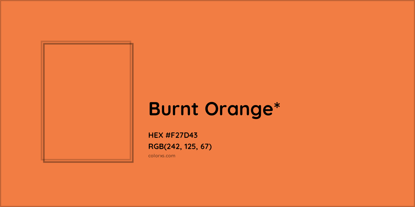 HEX #F27D43 Color Name, Color Code, Palettes, Similar Paints, Images