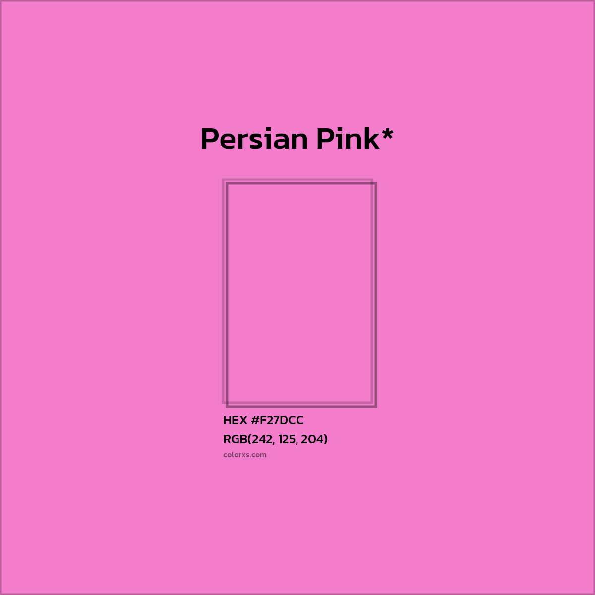 HEX #F27DCC Color Name, Color Code, Palettes, Similar Paints, Images