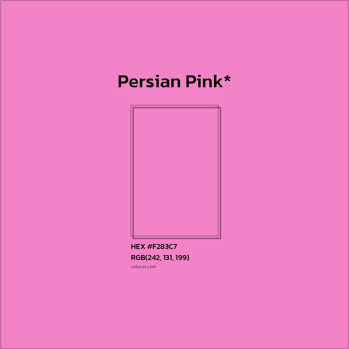HEX #F283C7 Color Name, Color Code, Palettes, Similar Paints, Images