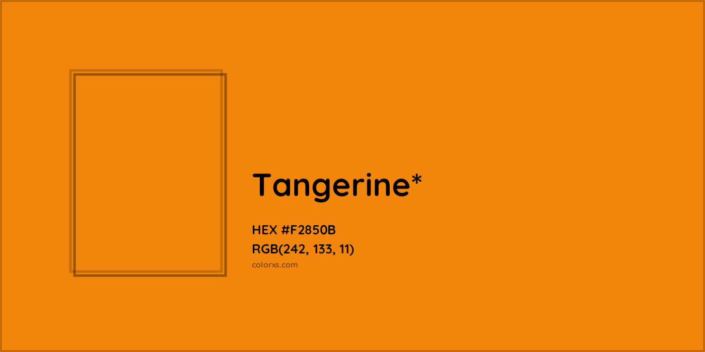 HEX #F2850B Color Name, Color Code, Palettes, Similar Paints, Images