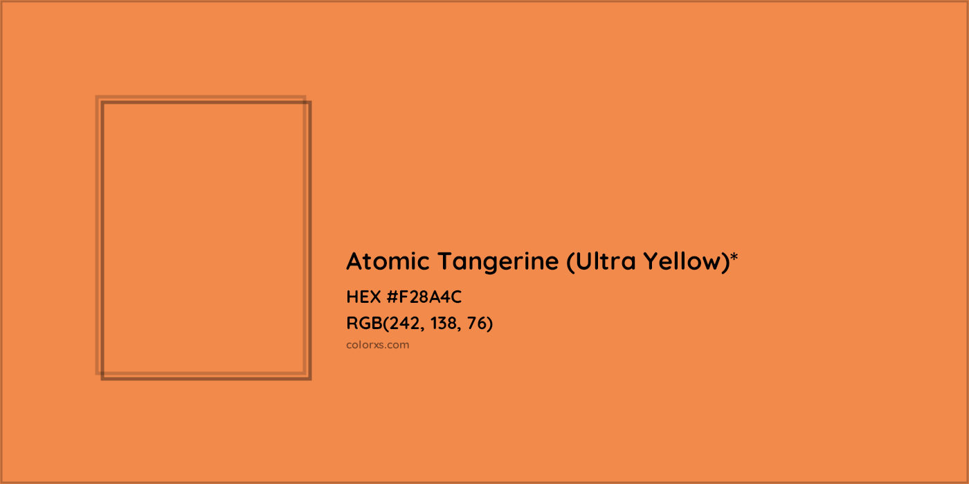 HEX #F28A4C Color Name, Color Code, Palettes, Similar Paints, Images