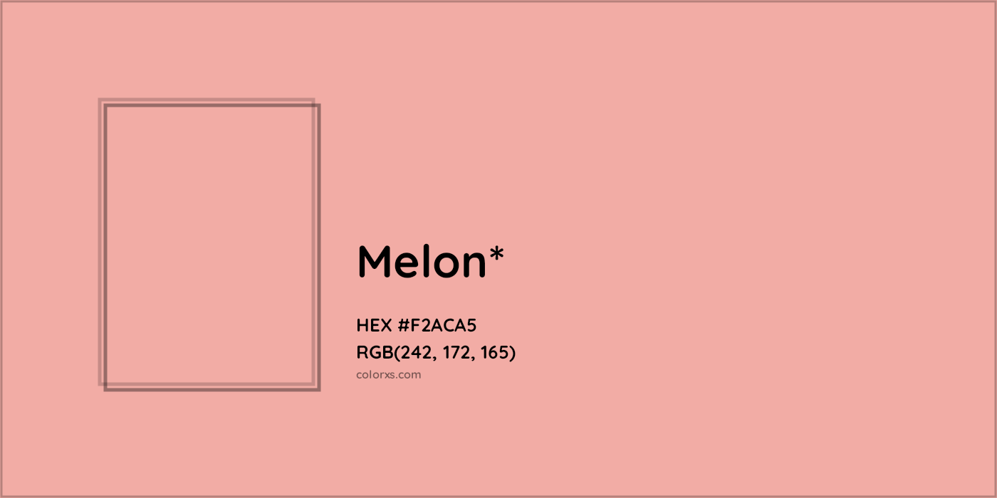 HEX #F2ACA5 Color Name, Color Code, Palettes, Similar Paints, Images