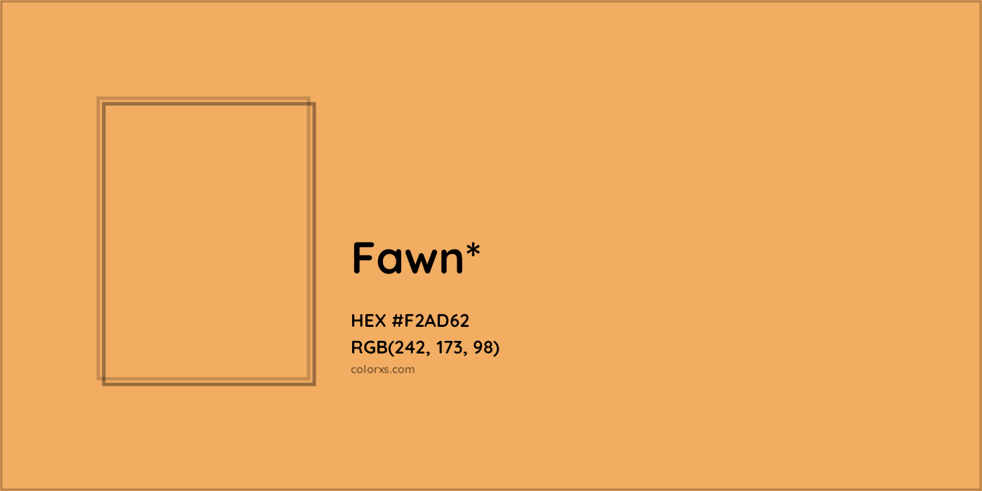 HEX #F2AD62 Color Name, Color Code, Palettes, Similar Paints, Images