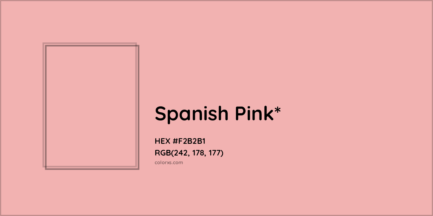 HEX #F2B2B1 Color Name, Color Code, Palettes, Similar Paints, Images