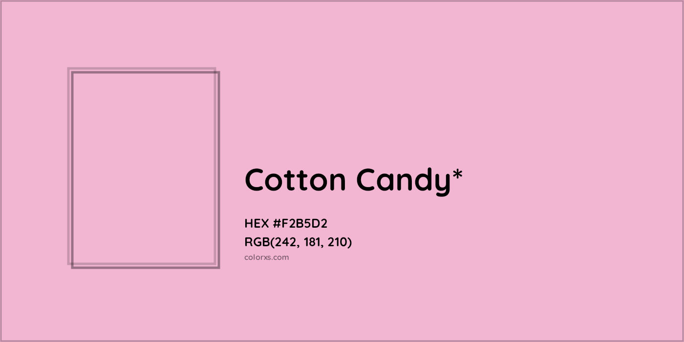 HEX #F2B5D2 Color Name, Color Code, Palettes, Similar Paints, Images